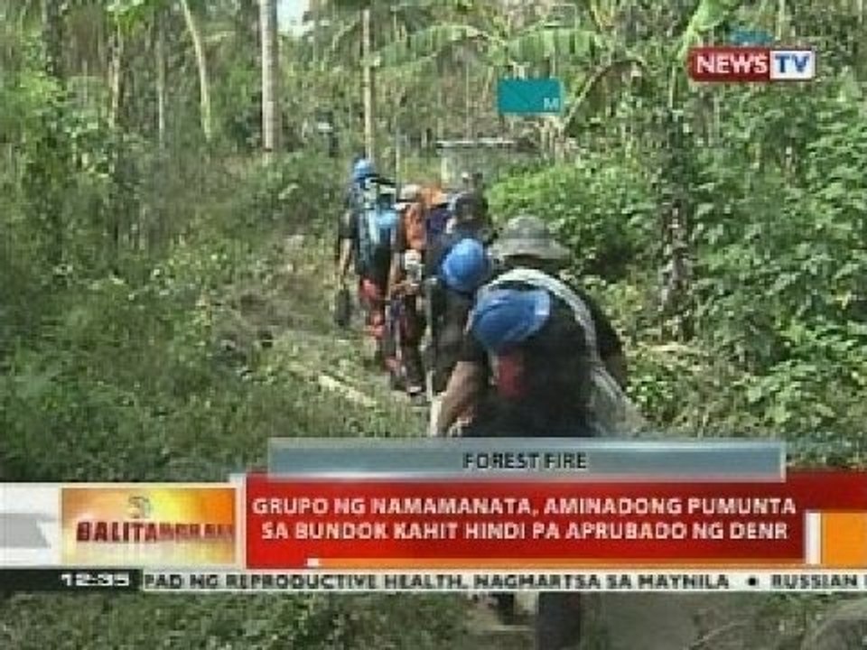 BT: 6 namamanata na nasagip sa Mt. Banahaw, maayos na ang lagay