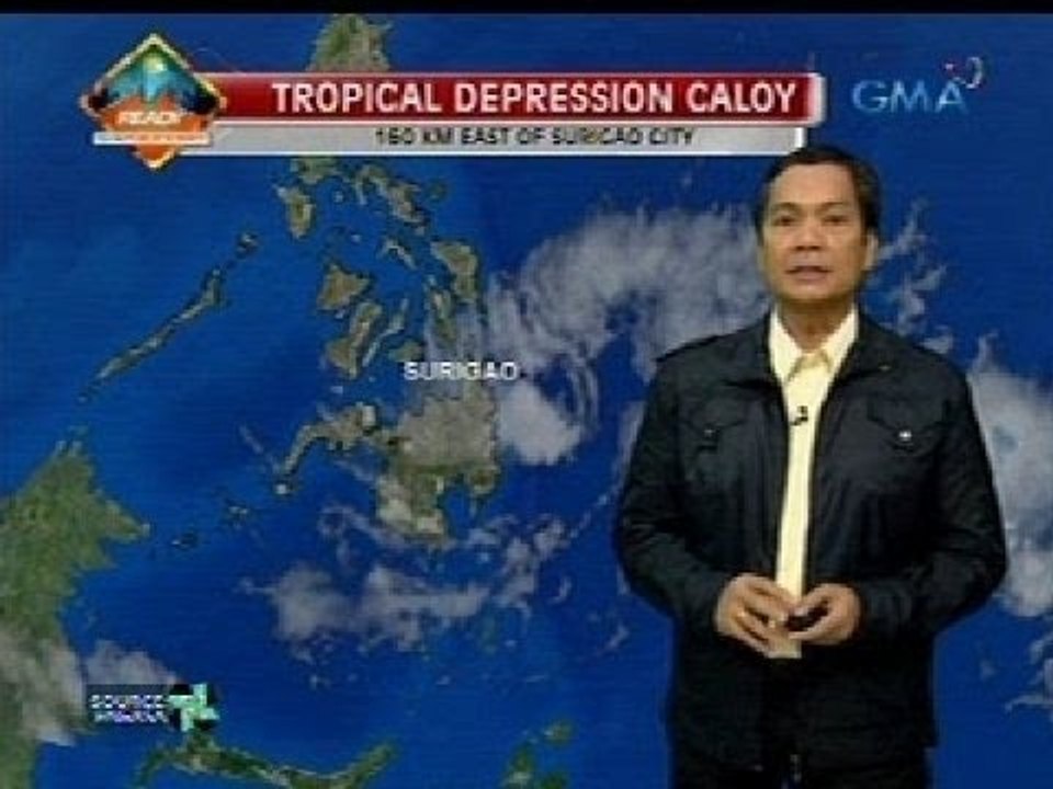 Bagyong Caloy, inaasahang magla-landfall sa Surigao