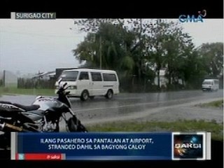 Ulan at hanging dala ng bagyong Caloy, naramdaman din sa iba pang bahagi ng Mindanao