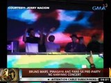 24 Oras: Bruno Mars, pinasaya ang kanyang fans sa pre-party ng kanyang concert