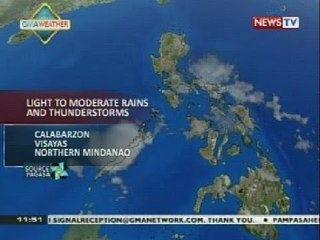 BT: GMA weather update as of 11:51am (March 24, 2014)