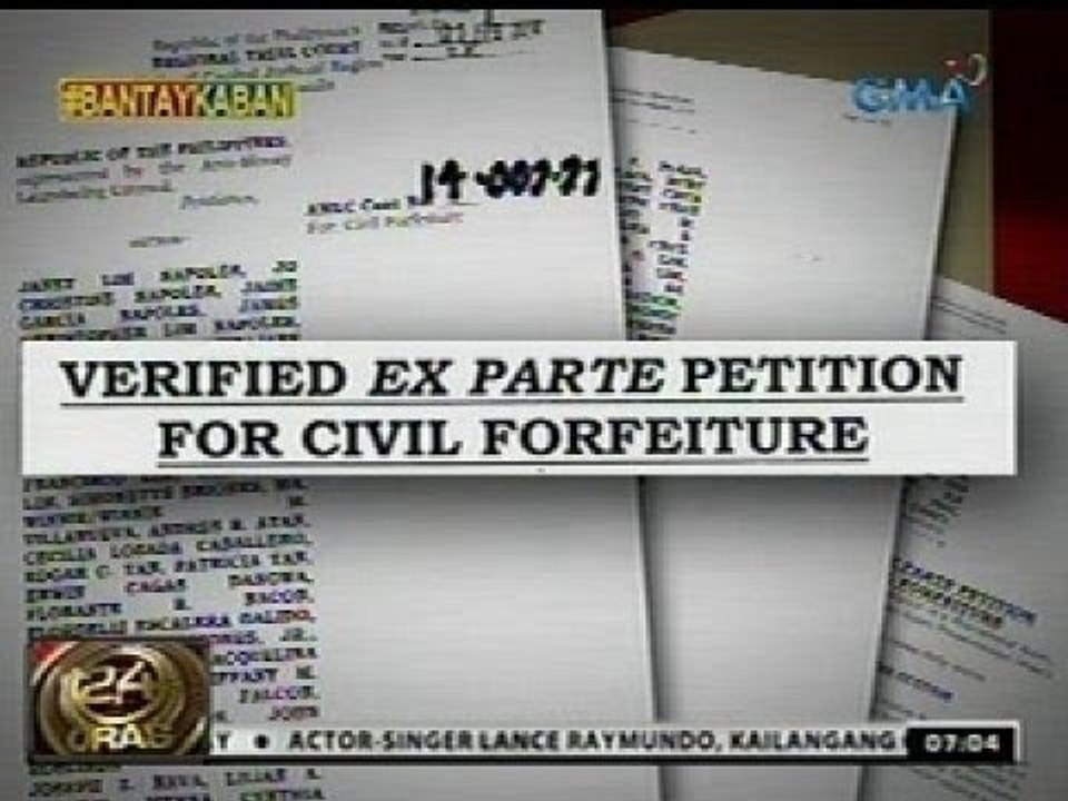 Pera mula sa pork barrel, posibleng itinago umano ni Napoles sa insurance policy nilang mag-anak