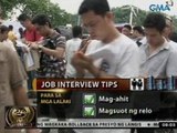 24 Oras: Tips para sa job interview