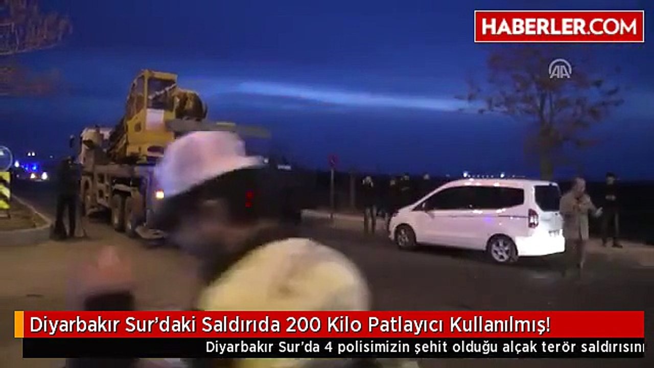 Diyarbakır Sur'daki Saldırıda 200 Kilo Patlayıcı Kullanılmış!