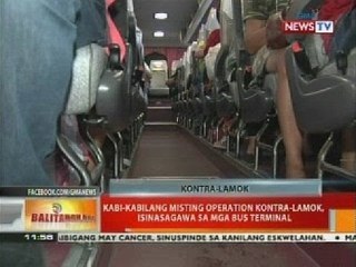 Kabi-kabilang misting operation kontra-lamok, isinasagawa sa mga bus terminal