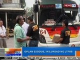 NTG: Oplan Exodus para sa Semana Santa, inilunsad ng LTFRB