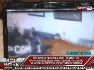 SONA: CCTV video ng pagbisita ni Napoles  sa opisina ni dating NBI Dir. Nonnatus Rojas, isinapubliko