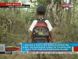 Grade 2 pupil na naglalakad ng 6 km. makapasok lang sa paaralan, nag-top one sa kanilang klase