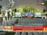 BT: Lagdaan ng Comprehensive Agreement on the Bangsamoro mamayang hapon, inaabangan na