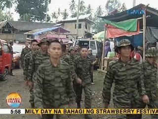 UB: Tropa ng MILF, kaagapay na ng militar sa pagtitiyak ng seguridad sa Mindanao