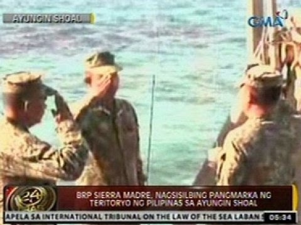 Mga sundalong naka-istasyon sa Ayungin shoal, naubusan na noon ng tubig na maiinom