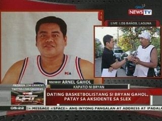 QRT: Dating basketbolistang si Bryan Gahol, patay sa aksidente sa SLEX