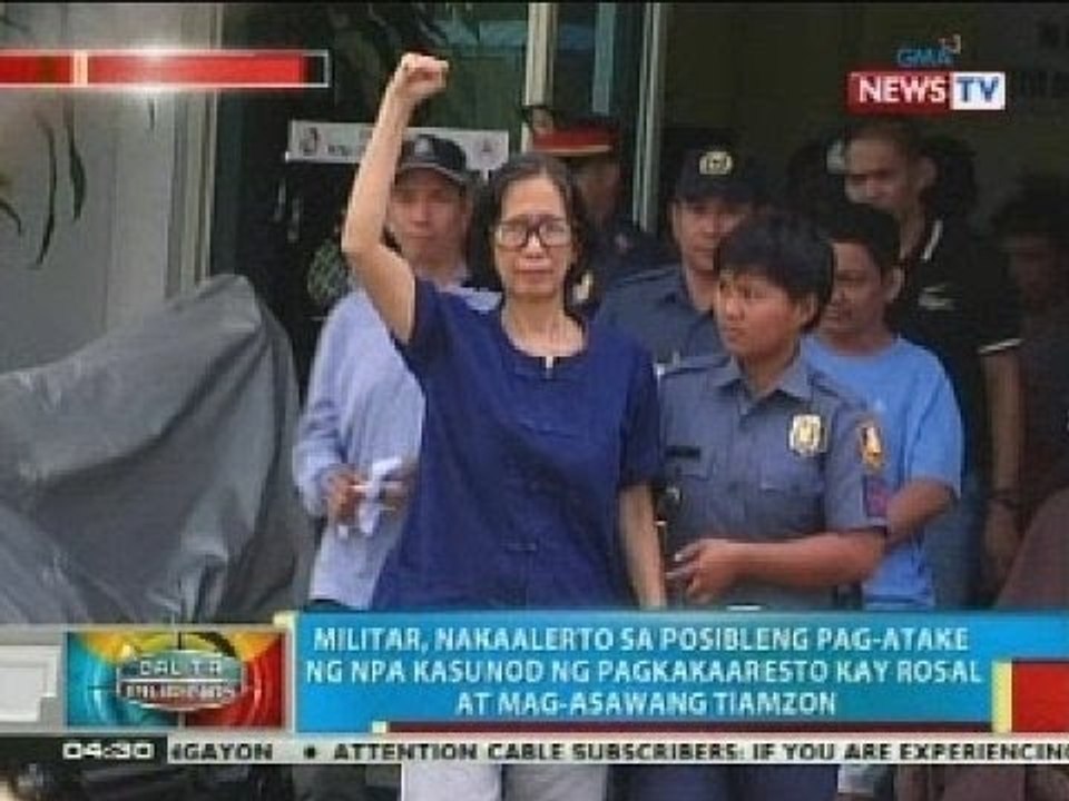 Ilang grupo, nanawagang palayain ang lider umano ng CPP-NPA na si Andrea Rosal