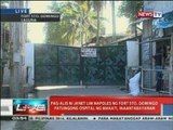 Pag-alis ni Janet Napoles ng Fort Sto. Doming patunong ospital ng Makati, inaantabayanan