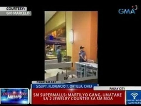Panayam kay S. Supt. Florencio T. Ortilla kaugnay sa pag-atake ng martilyo gang sa SM Mall of Asia