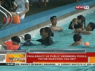 BT: Paglangoy sa public swimming pools, patok ngayong tag-init