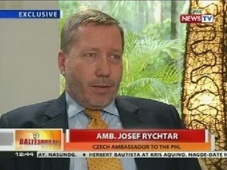 Czech Amb. Rychtar, ikinuwento kung paano sila tinangkang kikilan umano nina Vitangcol
