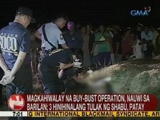 UB: Magkahiwalay na buy-bust operation sa Davao City, nauwi sa barilan