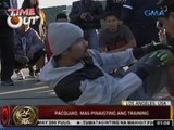 24 Oras: Peñalosa At Viloria, nagpakita ng suporta kay Pacquiao