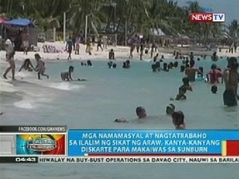 BP: Sunburn, isa sa mga madalas na problema tuwing tag-init
