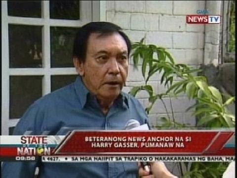 Beteranong news anchor na si Harry Gasser, pumanaw na