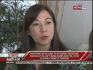 Pagturok ng silicone oil sa katawan, posibleng magdulot ng iba't ibang kumplikasyon