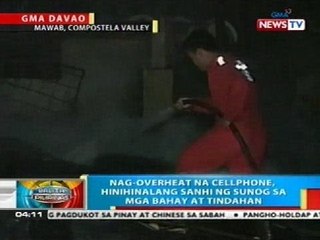 下载视频: Nag-overheat na cellphone, hinihinalang sanhi ng sunog sa Compostela Valley