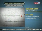 NTG: Road reblocking, isasagawa ulit ngayong weekend sa ilang bahagi ng Metro Manila