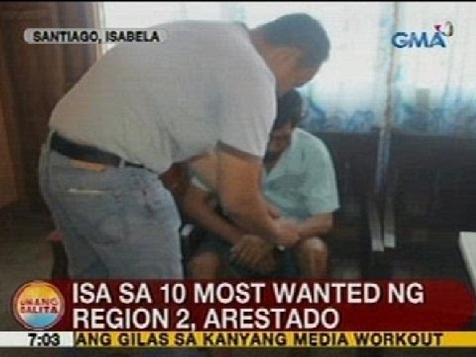 UB: Isa sa 10 most wanted ng Region 2, arestado sa Isabela