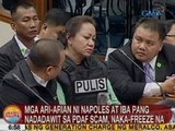 UB: Mga asset ni Napoles at iba pang nadadawit sa PDAF scam, naka-freeze