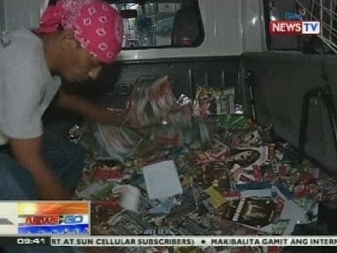 NTG: Tinatayang P10M halaga ng mga pirated DVD at blu-ray disc, nasabat sa Quiapo