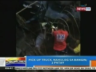 NTG: Pick-up truck, nahulog sa bangin sa Itogon, Benguet; 2 patay