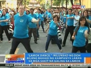 NTG: "Lamok Dance," inilunsad ng DOH