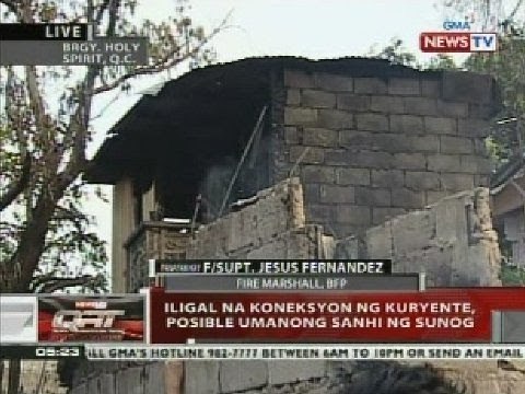 QRT: Iligal na koneksyon ng kuryente, posible umanong sanhi ng sunog
