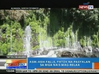 NTG: Asik-Asik Falls, patok na pasyalan sa Cotabato