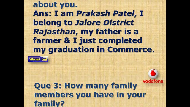 Vodafone call center interview asked questions and answers for freshers