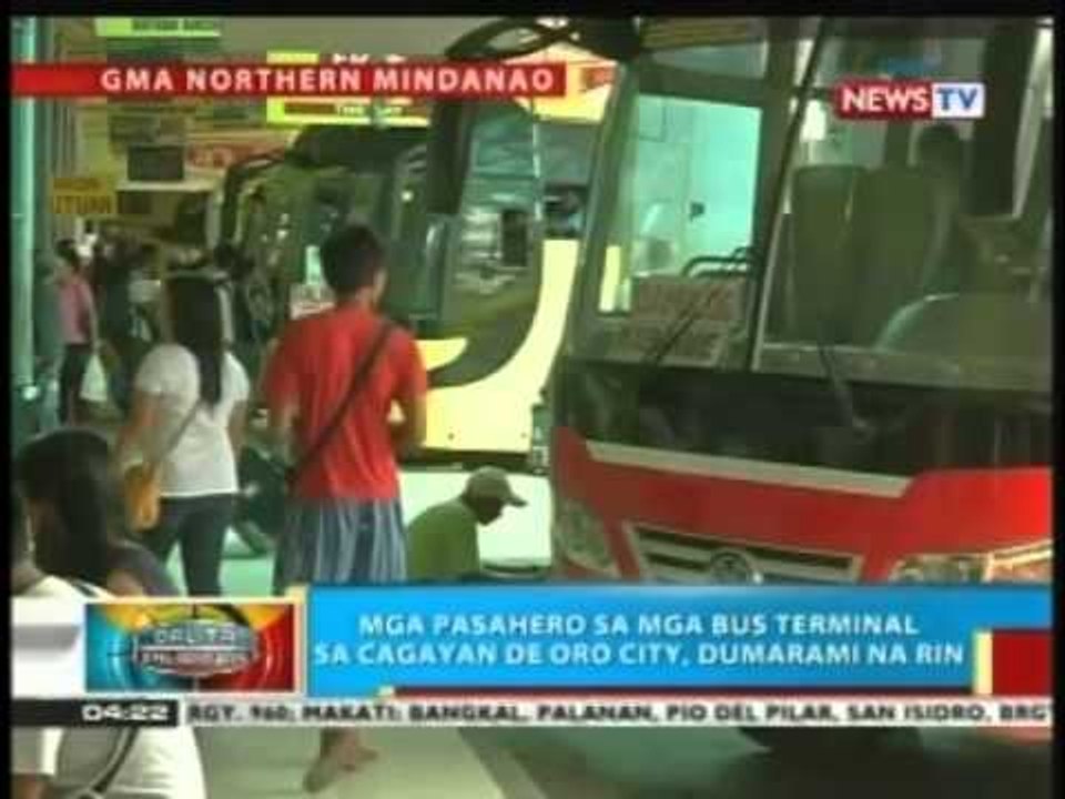 BP: Mga pasahero sa mga bus terminal sa Cagayan De Oro City, dumarami na rin