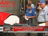 Araneta Center Bus Terminal at mga kalapit na terminal sa Cubao, ininspeksyon para sa Oplan Exodus
