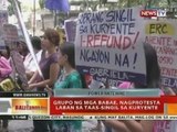 BT: Grupo ng mga babae, nagprotesta laban sa taas-singil sa kuryente