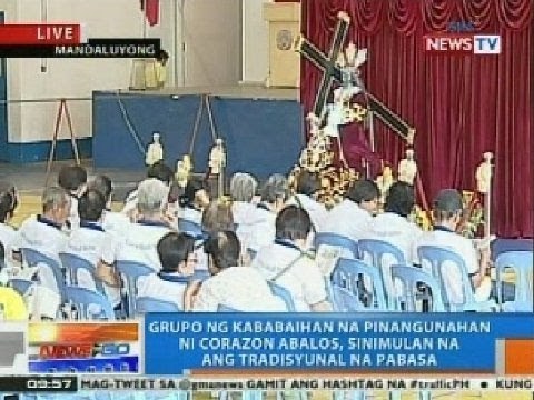 NTG: Grupo ng kababaihan sa Mandaluyong City, sinimulan na ang tradisyunal na Pabasa