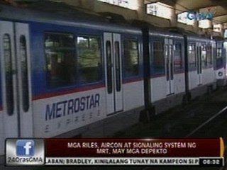 24 Oras: Mga motor ng mga bagon ng MRT, inirekomendang palitan