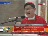 Cardinal Tagle, pinangunahan ang Palm sunday mass sa Manila Cathedral