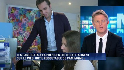 Reportage de BFM TV : Les candidats à la présidentielle capitalisent sur le web