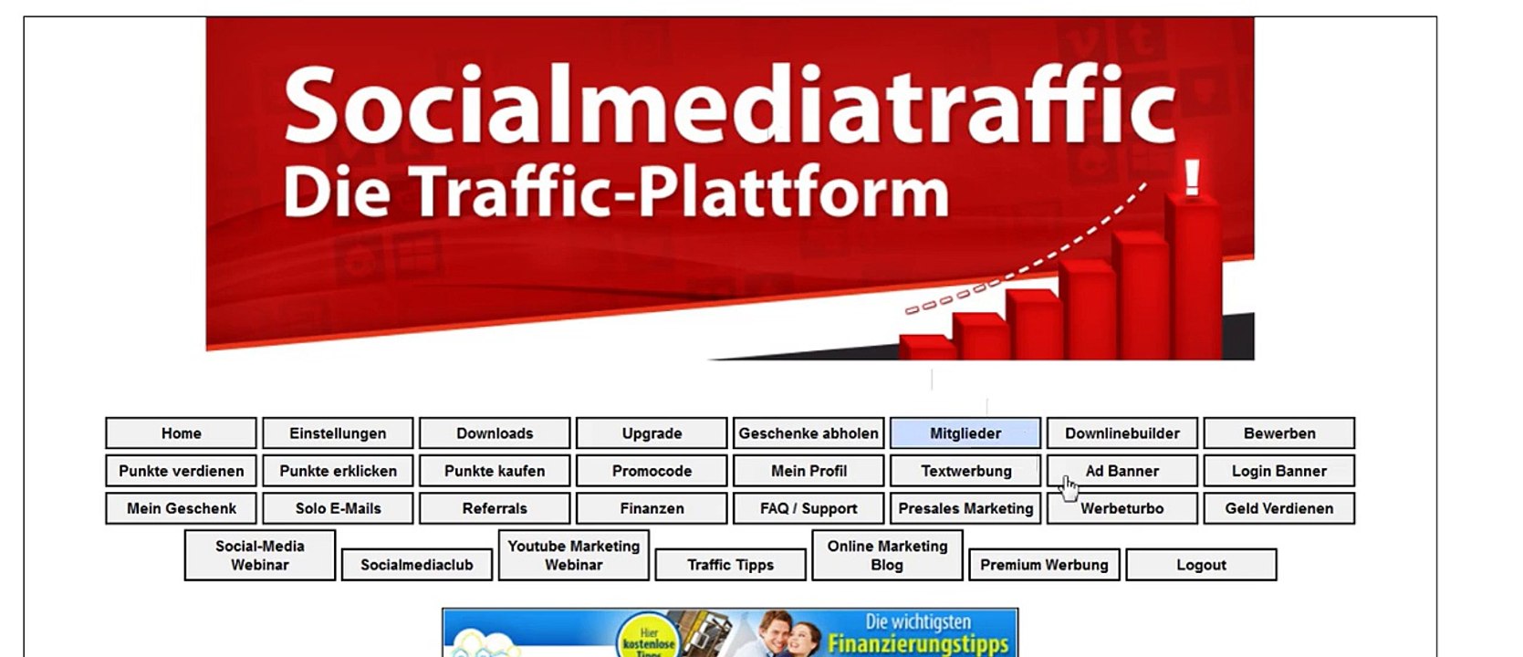 Socialmediatraffic Traffic Tipps - Banneranzeigen