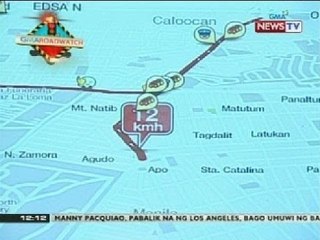 BT: Traffic update as of 12:12pm (April 14, 2014)