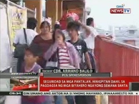 Panayam kay CDR. Armand Balilo tungkol sa seguridad ngayong holy week