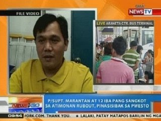 NTG: Marantan at iba pang sangkot sa Atimonan rubout, pinasisibak sa pwesto