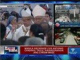 Manila Archbishop Luis Antionio Cardinal Tagle, pinangunahan ang Chrism mass