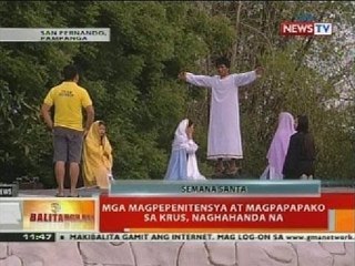 BT: Mga magpepenitensya at magpapapako sa krus, naghahanda na