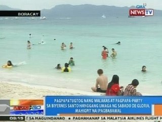 NTG: Pagpa-party sa Biyernes Santo hanggang Sabado de Gloria, ipagbabawal sa Boracay